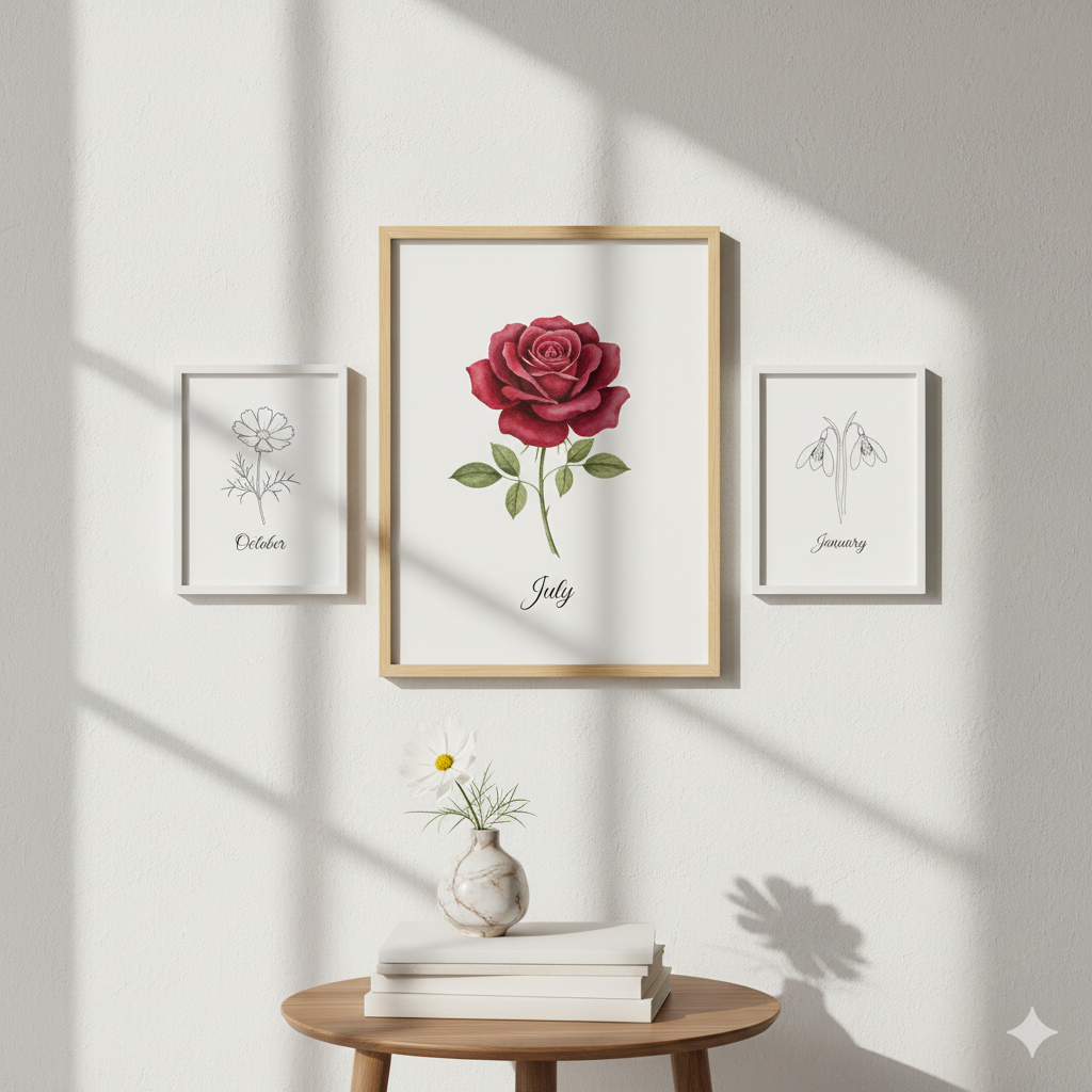 Doğum Çiçekleri Serisi