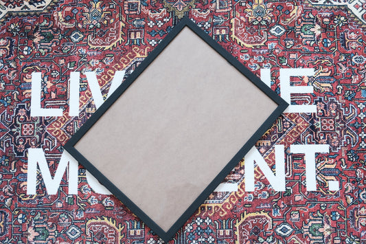 Sümer Art Modern Ahşap / Siyah / Beyaz Çerçeve – Minimalist İnce Tasarım (4 Farklı Boyut Seçeneği)