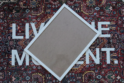 Sümer Art Modern Ahşap / Siyah / Beyaz Çerçeve – Minimalist İnce Tasarım (4 Farklı Boyut Seçeneği)