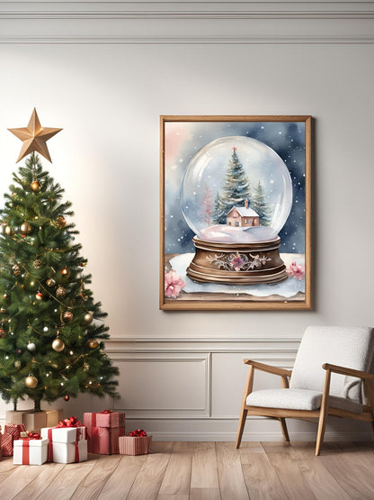 SÜMER Art yılbaşı koleksiyonu posterleri için sunulan kaliteli siyah beyaz ve ahşap çerçeve alternatifleri